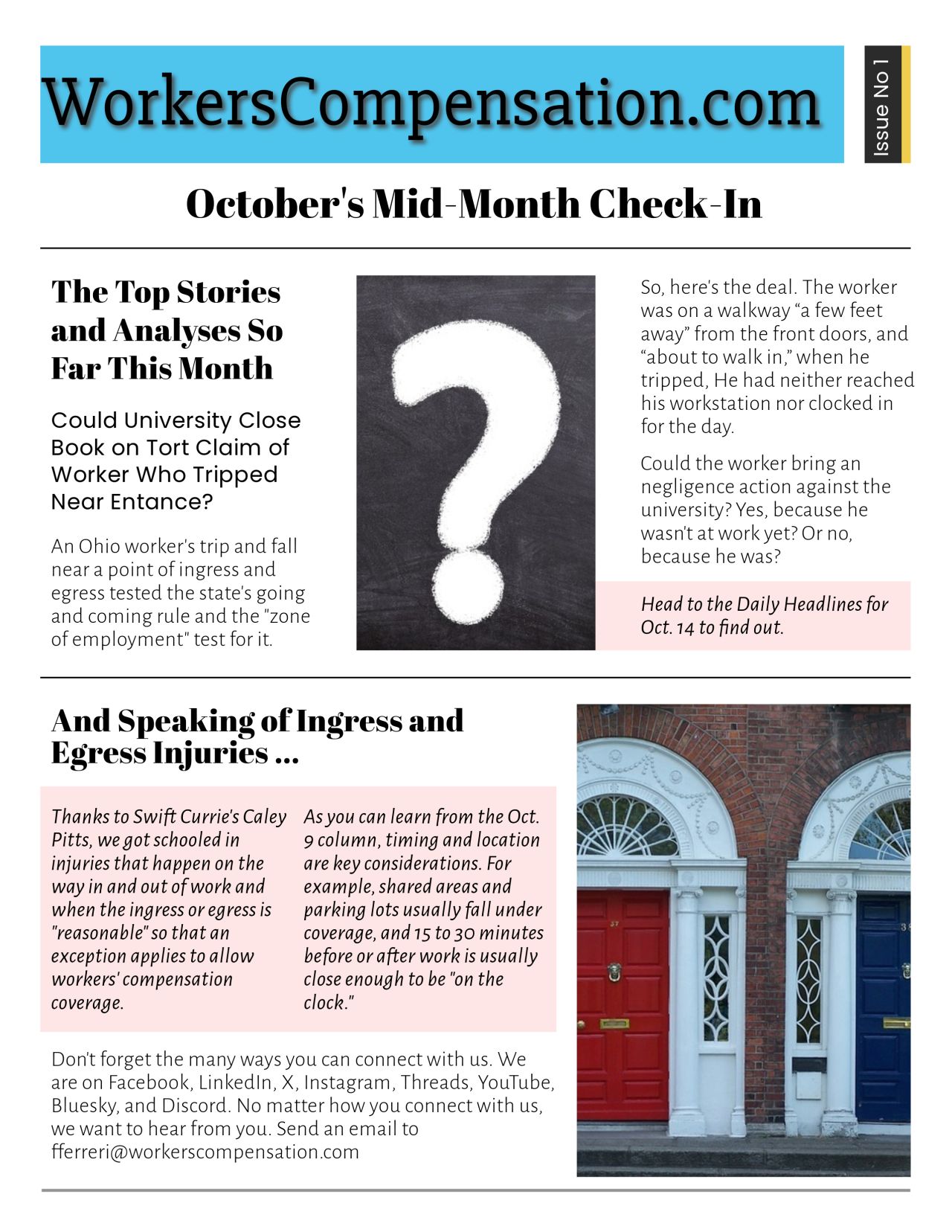 October Mid-Month Highlights